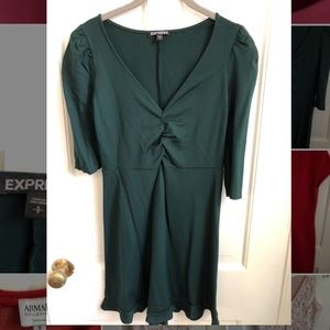 Emerald Green Cocktail Dress
